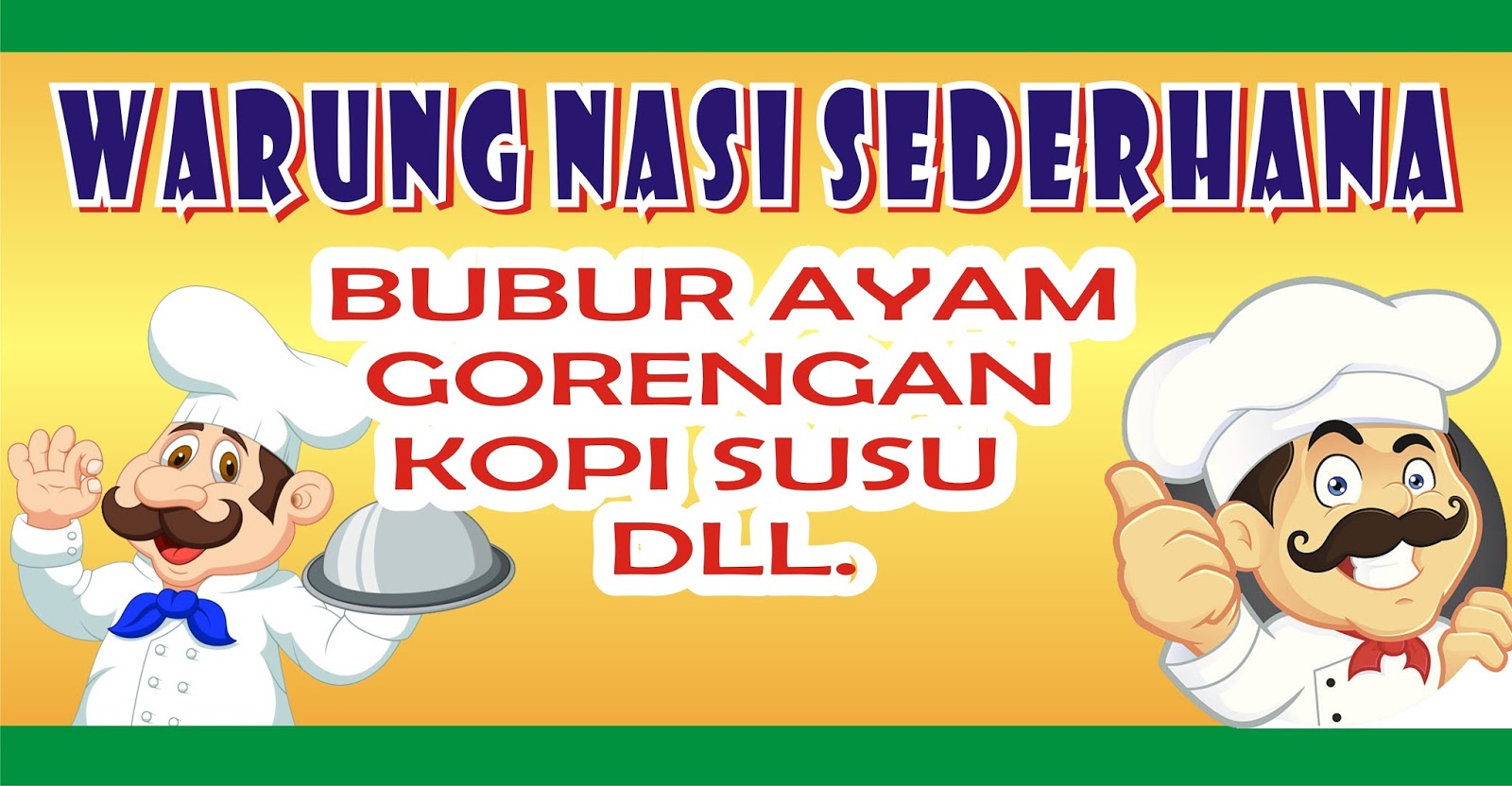 Contoh Spanduk Warung Nasi.cdr  KARYAKU
