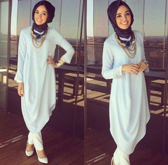 40 Gambar Desain Baju Muslim Remaja Paling Modis