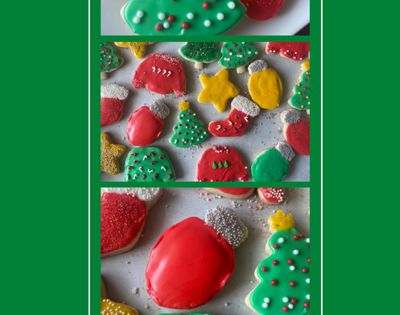 The Busy Broad: Cut Out Sugar Cookies with Almond Icing