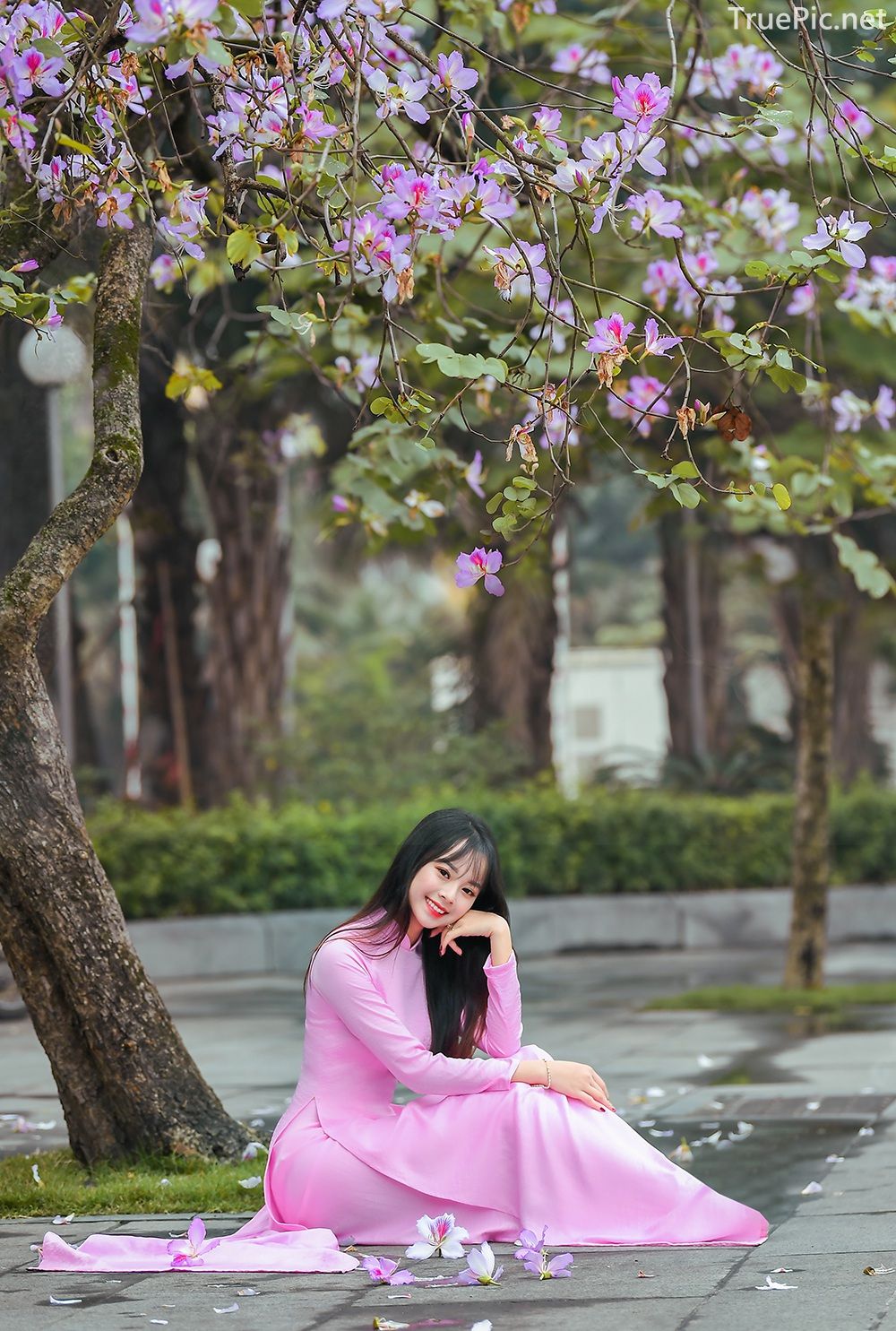 Dreamy purple of Ao Dai - Gentle and Soft of beautiful girls - Vietnamese traditional dress