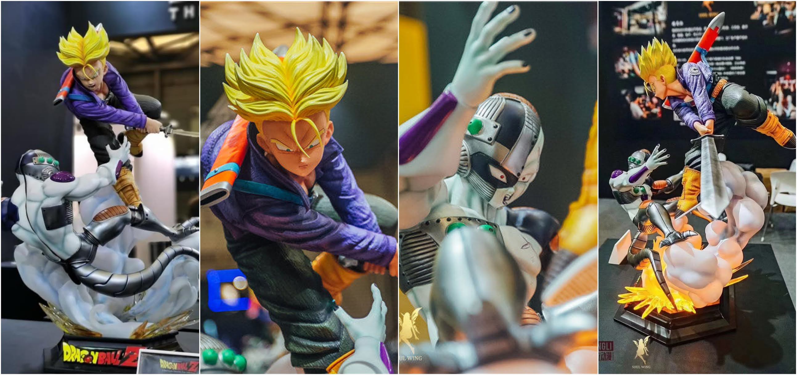 Dragon Ball Z Trunks Vs Freezer 1/4 (Soul Wing)