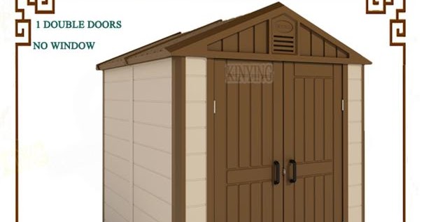 ... storage shed,plastic large sheds: Kinying Sheds is easy to clean and