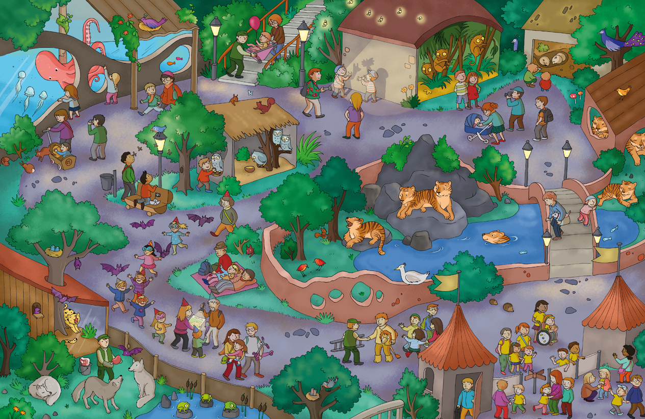 сказочный виммельбух. виммельбухи для детей. игра виммельбух. виммельбух для детей. виммельбух парк.