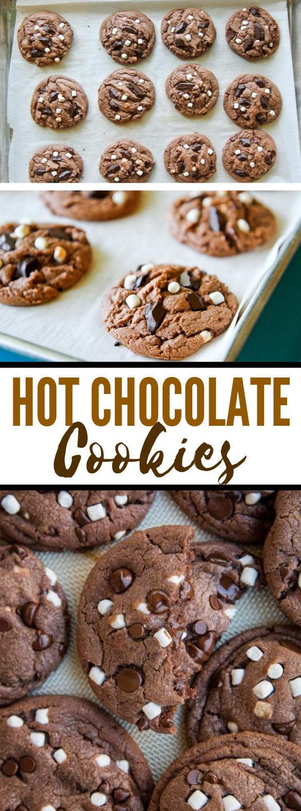 HOT CHOCOLATE COOKIES #desserts #christmas HOT CHOCOLATE COOKIES #desserts #christmas