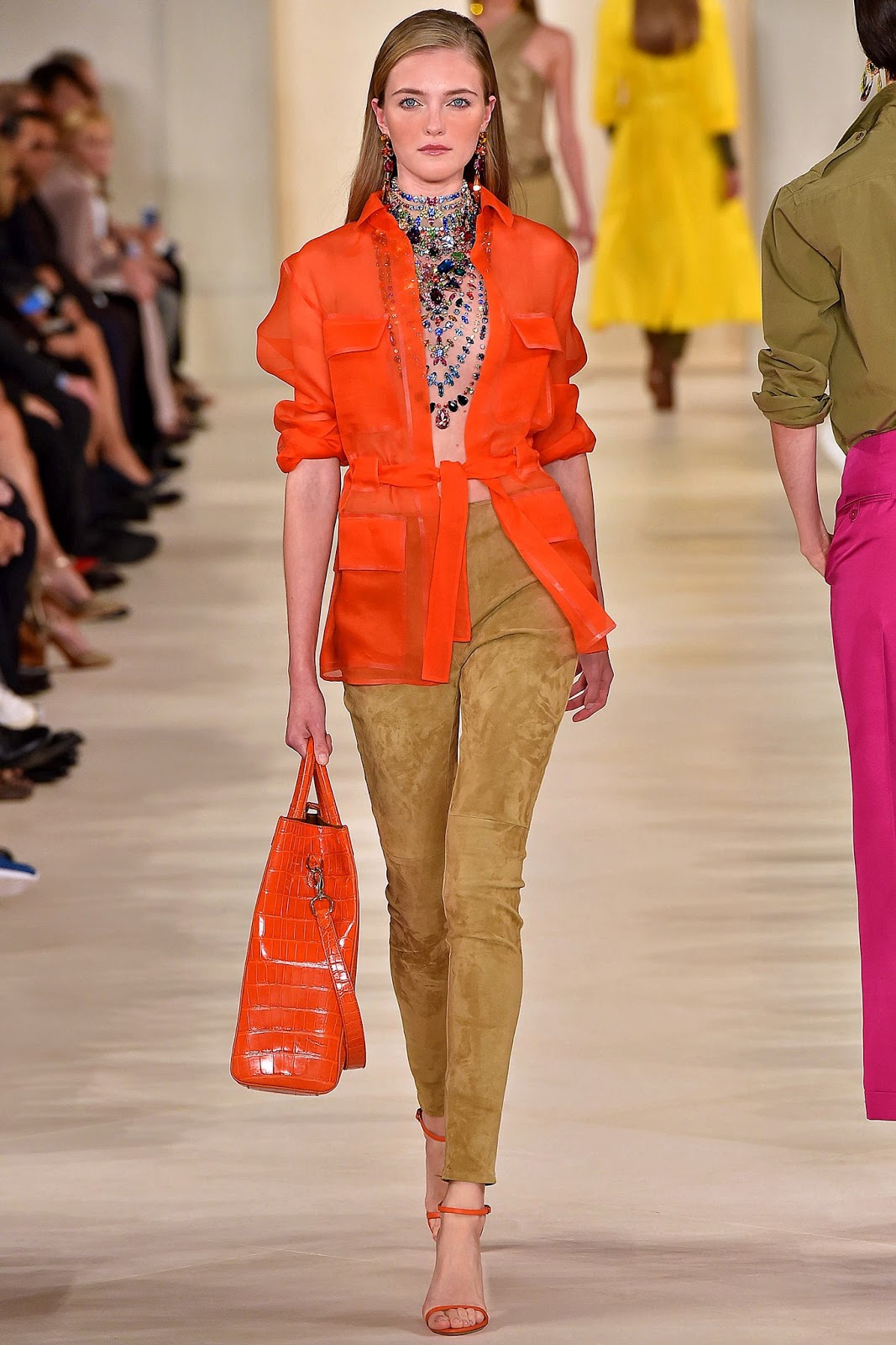 Mom's Turf: Fashion Flashback: Ralph Lauren Spring 2015 Ready-To-Wear ...