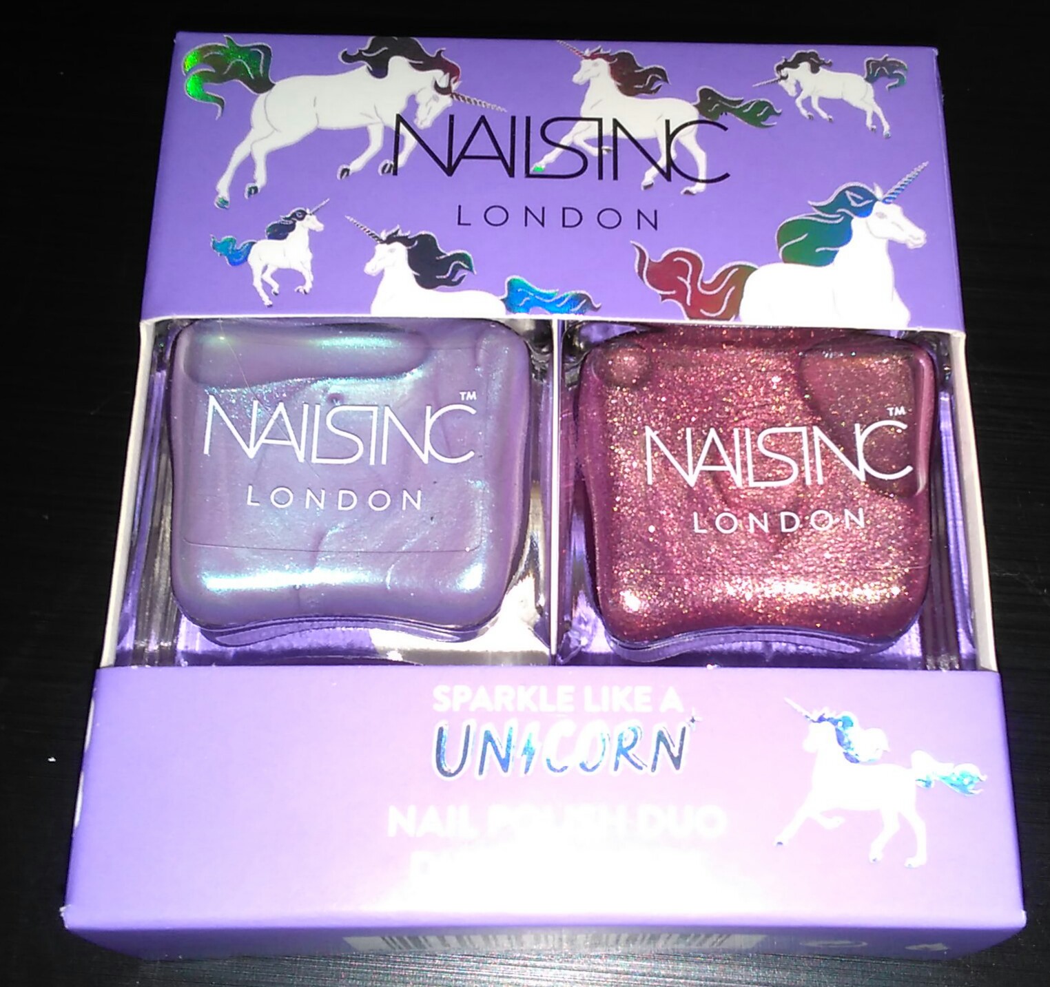 Pretty Tacky NOTD Dream Dust by Nails inc...