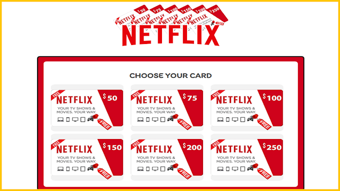 Free Netflix Gift Card Codes Generator 2021