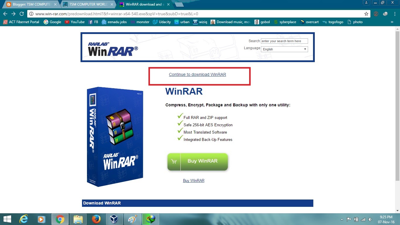 Winrar official site windows 10