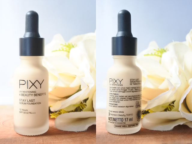 18+ Pixy Uv Whitening Stay Lash Serum Foundation Background
