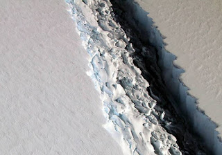 La NASA fotografió una grieta gigante que pone en evidencia el deterioro de la Antártida