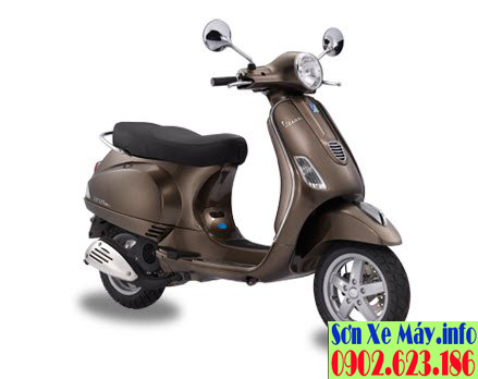 Vespa LX125 mới khác biệt từ trái tim ẩn sau hình hài cũ