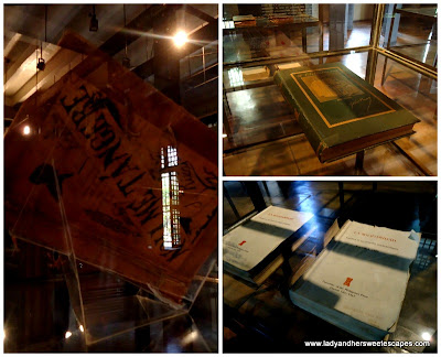 books written by Rizal at fort Santiago
