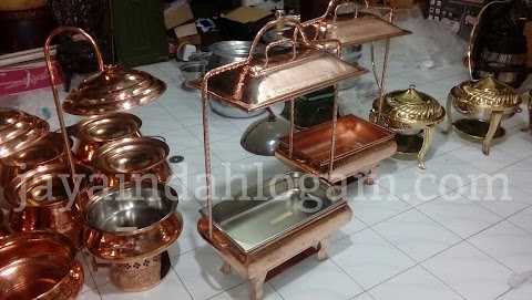 kerajinan tembaga dan kuningan - chafingdish