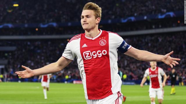 Juventus Wamnasa Matthijs de Ligt kutoka Ajax