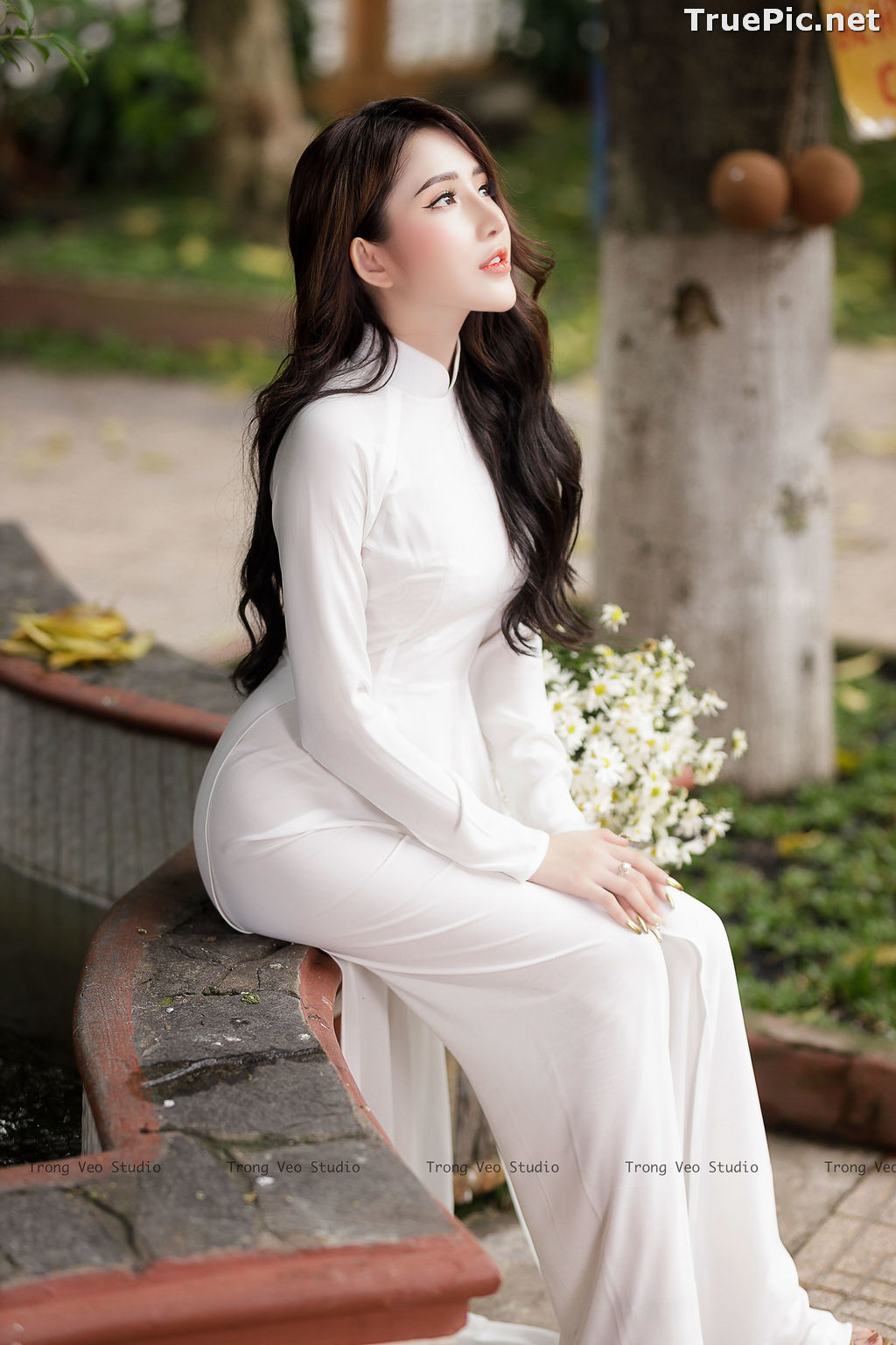 The Beauty of Vietnamese Girls with Traditional Dress (Ao Dai) #3