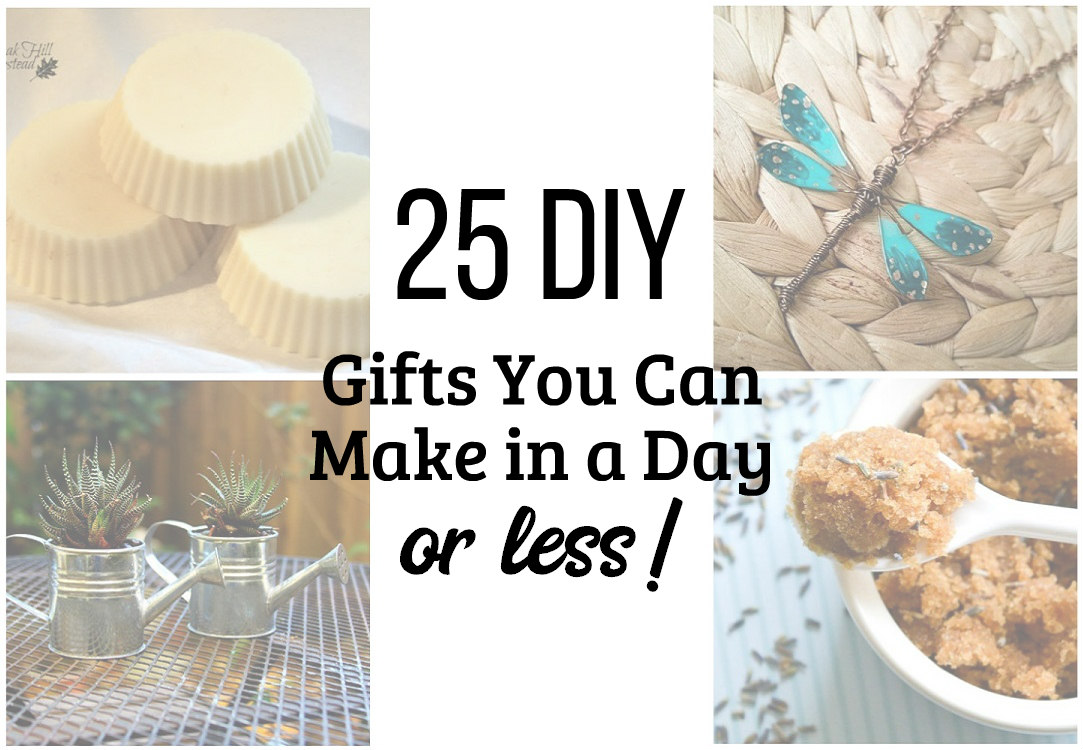 25 Easy Handmade Gift Ideas You Can Make in a Day (or Less) - Oak