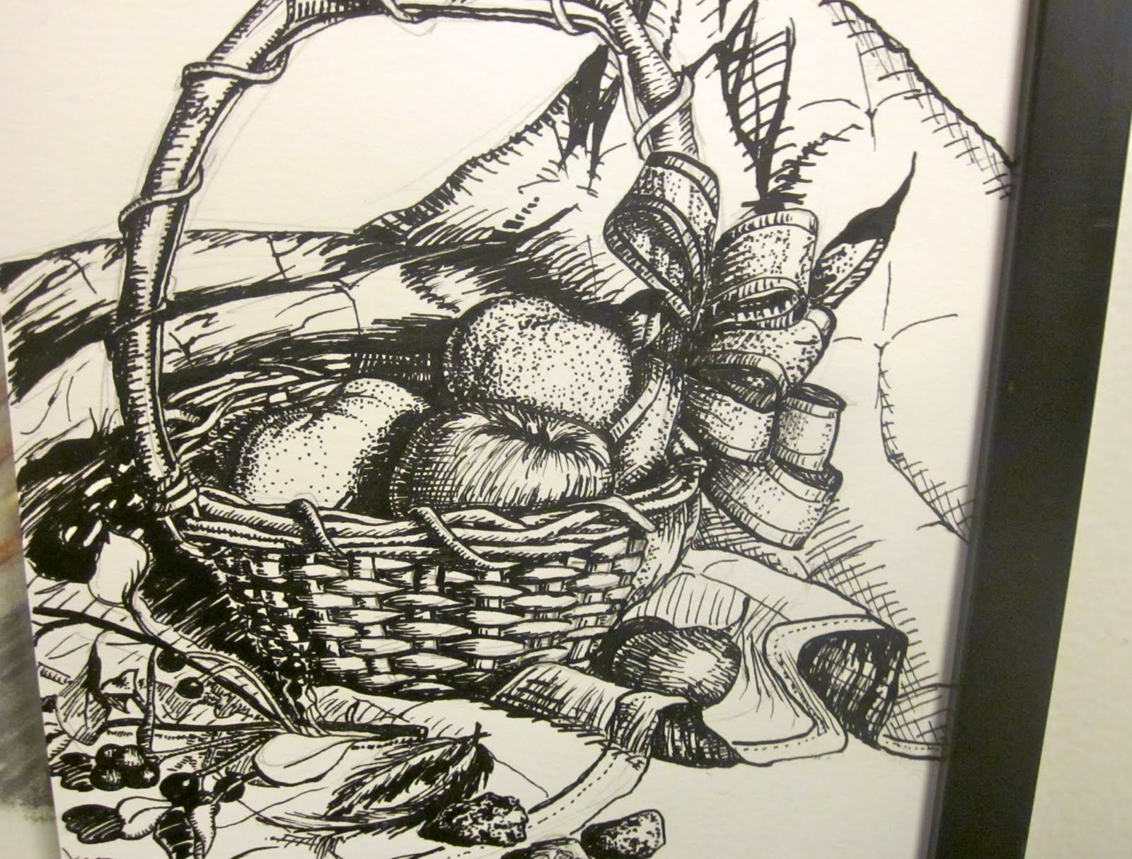 UCD Design Drawing Stars-2011-Winter Quarter: Seven drawings from a pen