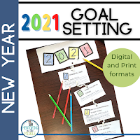 cover of new year's 2021 goa- setting activity