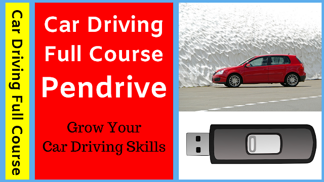 Car Driving Full Education Course in Pendrive
