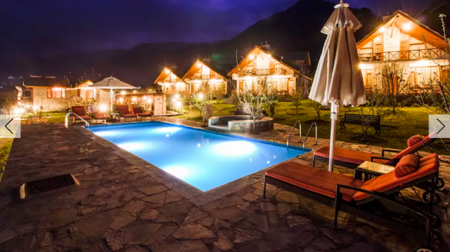 Resorts in Manali with swimming pool