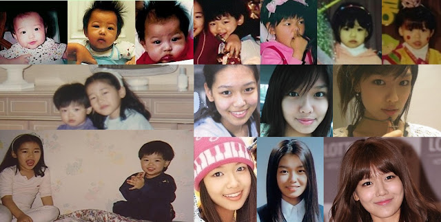 SNSD Childhood Pictures