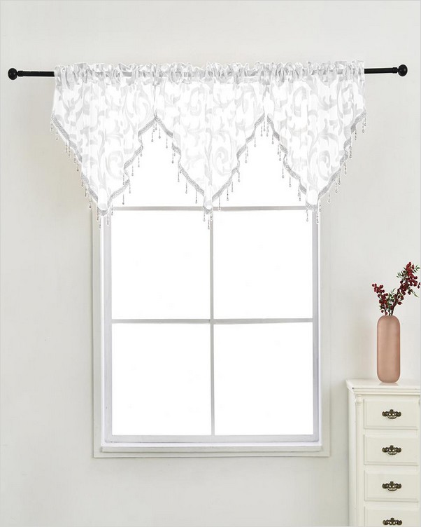 bedroom window valances