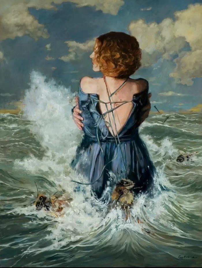 Современный художник. Gail Potocki американский художник