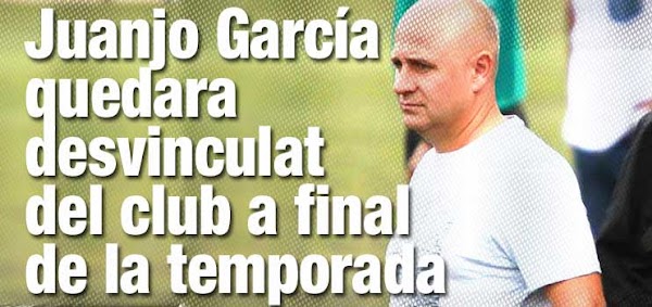 Oficial: Júpiter, Juanjo García dejará el puesto de técnico al final de temporada