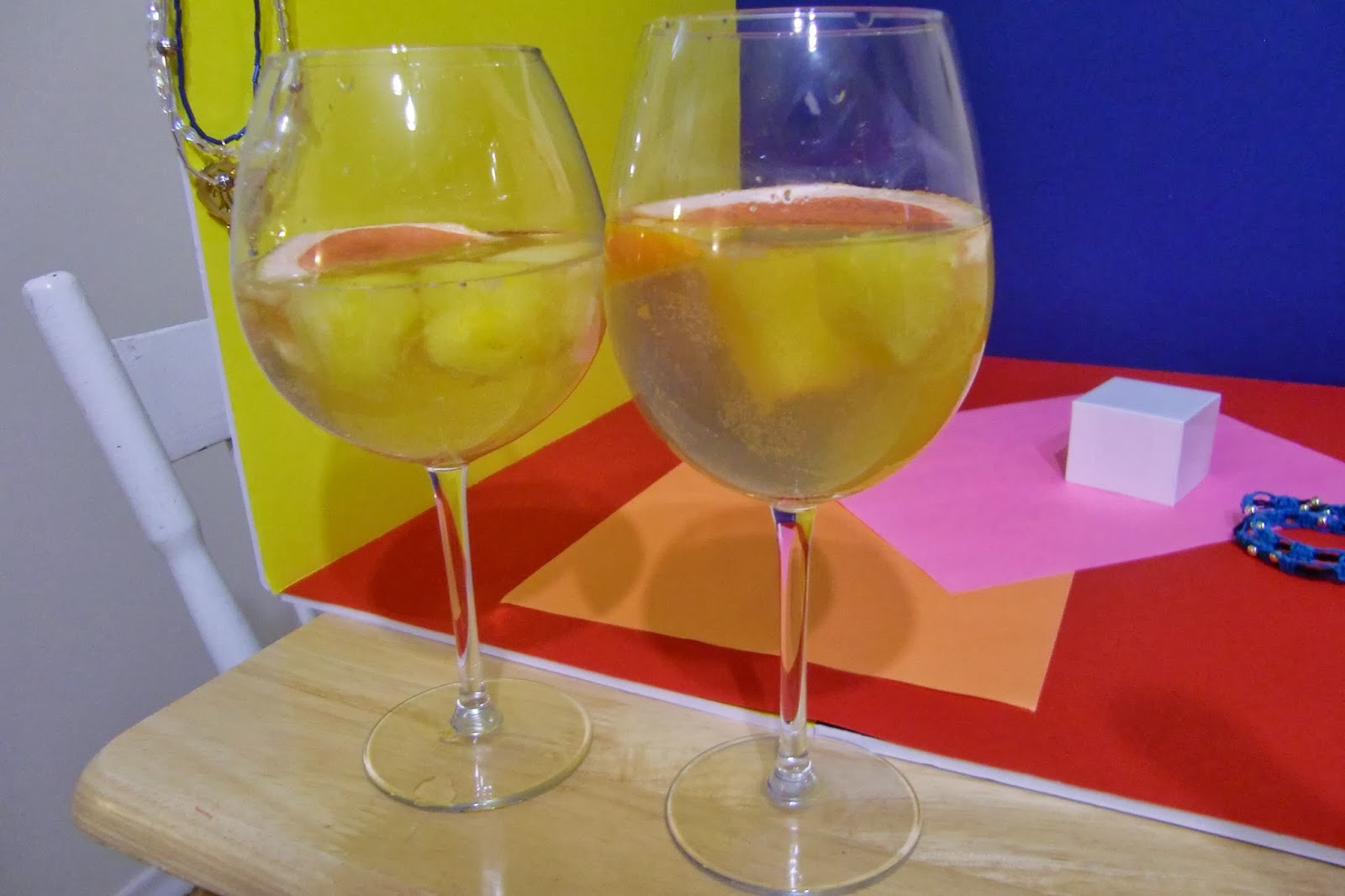Tipsy Tuesday: White Wine Sangria!