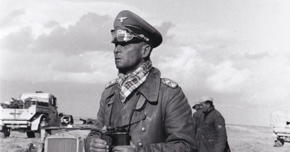 Ritterkreuzträger: Erwin Rommel Wearing his Daughter's Scarf