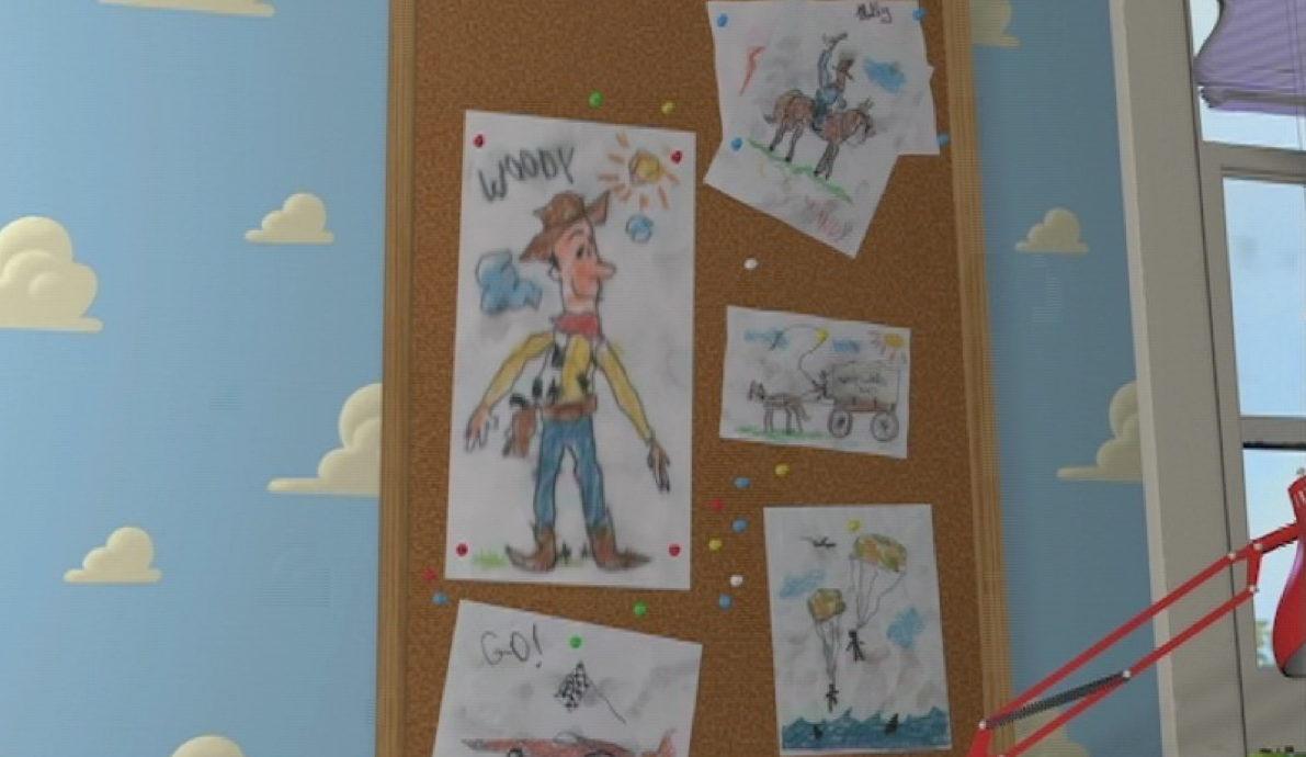 Dan The Pixar Fan Toy Story Andy S Drawings More Part 1