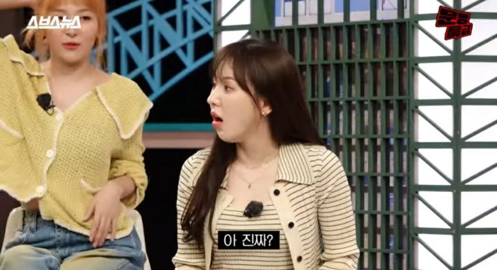 겨드랑이의 매력을 아는 레드벨벳 조이 - 꾸르