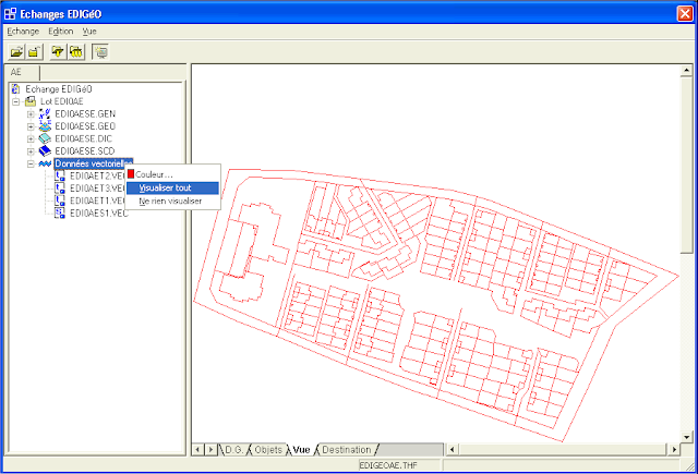 The SURVEY DOCUMENT module of the COVADIS 2D menu allows you to import data from the DGI, to edit the Survey Document according to the standardized rules, then to generate the exchange file for the DGI. survey document and prior declaration, public service survey document, cadastral parcel modification document, cadastre how long, survey document error on the owner, survey point, definition division requisition, digital survey document , cadastral extract, area calculation, integration of surveys, merging of parcels,