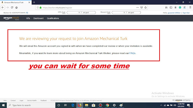 Amazon Mechanical Turk Job