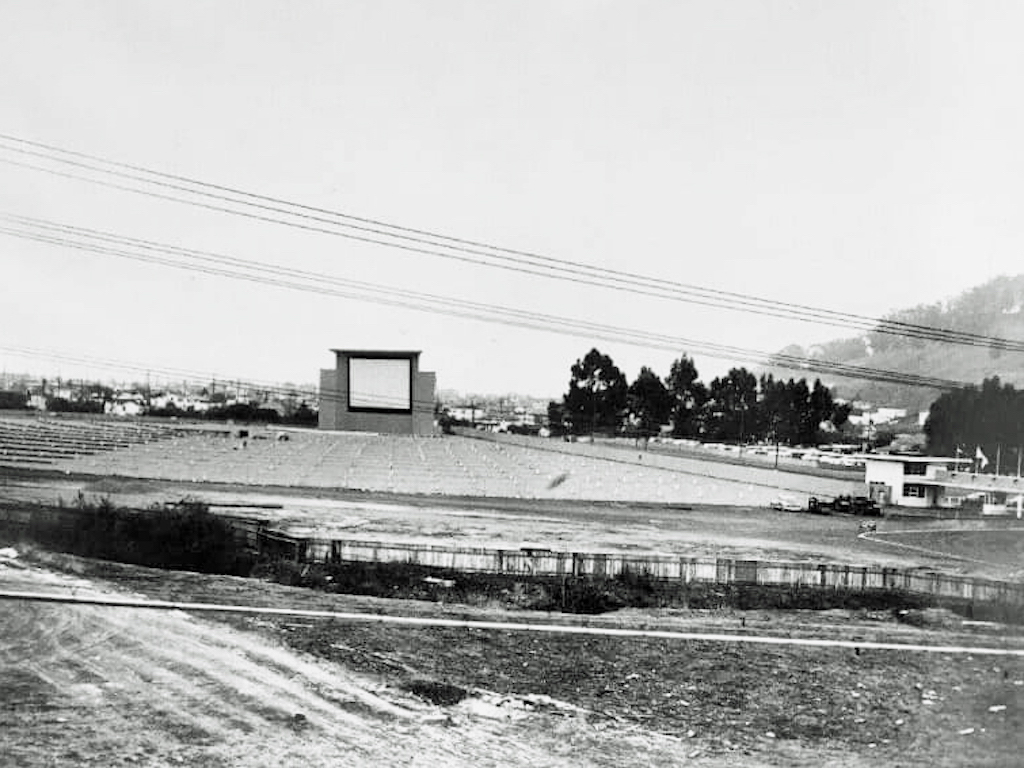 Lost Movie Theatres of Richmond California El Cerrito Motor Movies (El