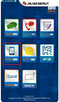 Mobile banking BRI