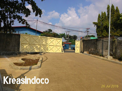 Pintu Gerbang PT AGS di Karadenan Kedung Halang Bogor Pintu Gerbang PT AGS di Karadenan Kedung Halang Bogor