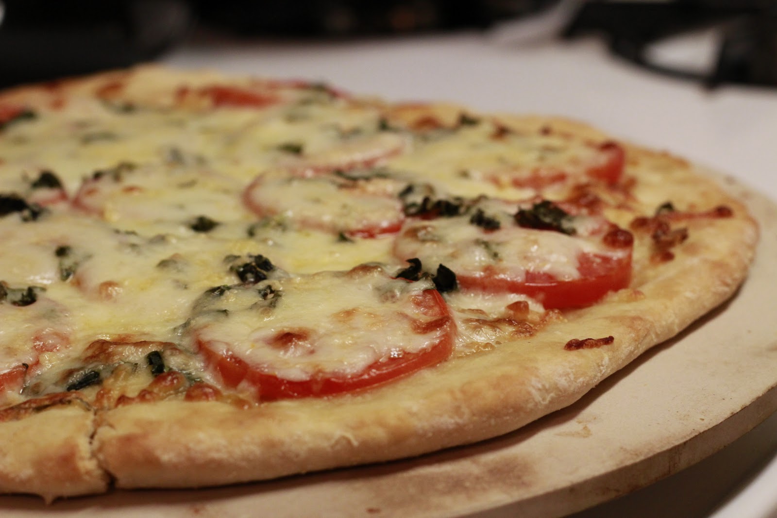 A Little Zest Thin Crust Pizza Margherita