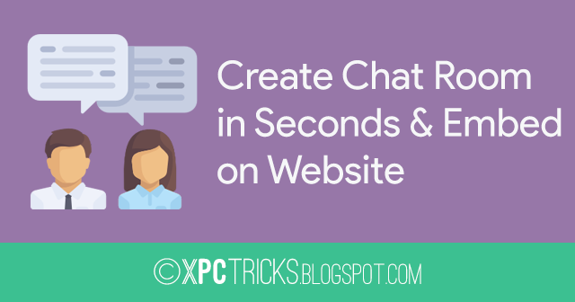 Create a Chat Room in Seconds and Embed on Website Create a Chat Room in Seconds and Embed on Website