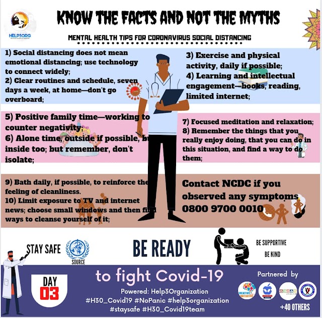 Mental Health Tips for Coronavirus Social Distancing