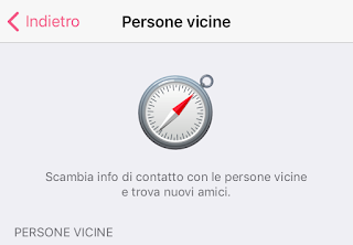 Telegram Messenger  per iOS Persone Vicine