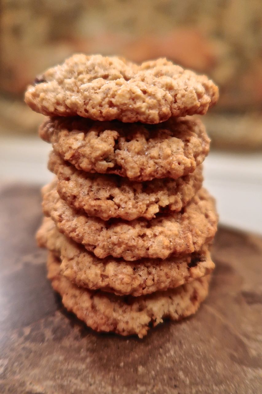 Scrumpdillyicious David Wood Oatmeal Raisin Cookies