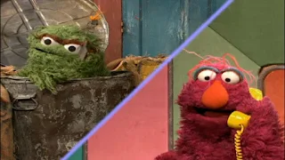 Telly calls Oscar and tells that by using his trash more than one time Oscar helps to keep the earth clean. Sesame Street Being Green