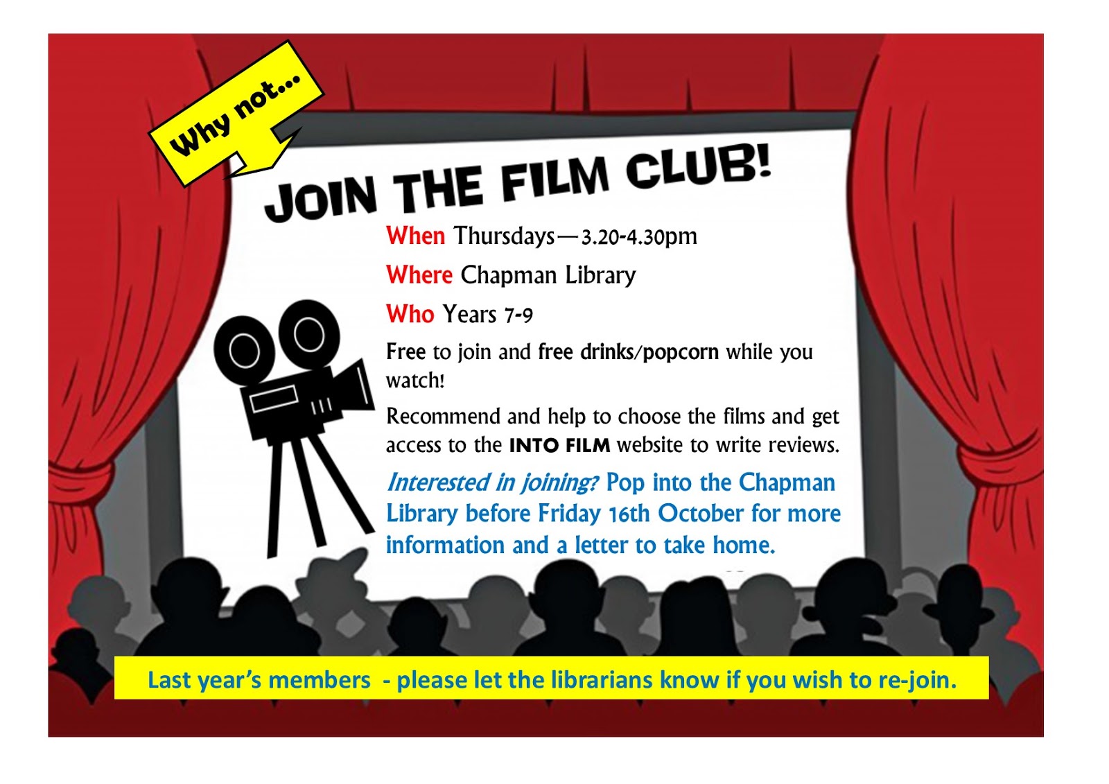 Join our film club