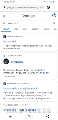 Ubah Tampilan Chrome Android di HP