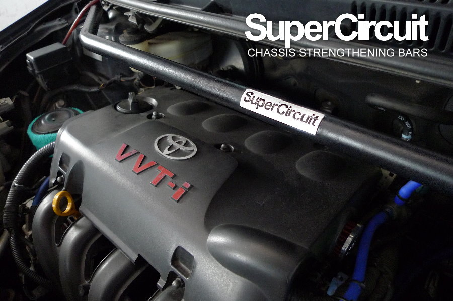 SUPERCIRCUIT CHASSIS STRENGTHENING BARS Toyota Vios NCP93 Chassis