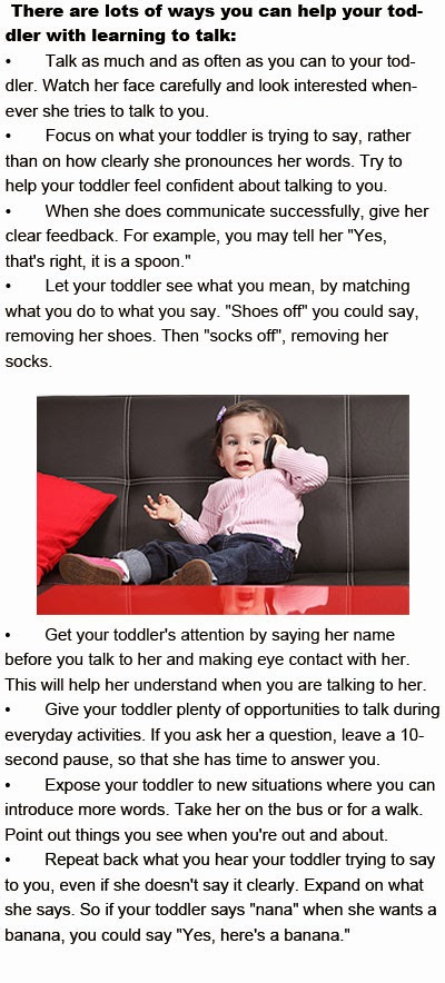 how to teach a child to talk