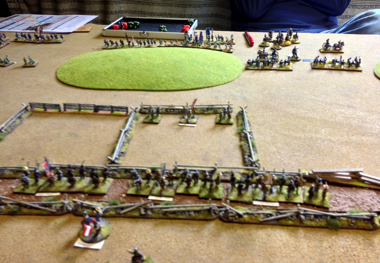 Sgt Steiner's Wargaming Blog Picketts Charge rules tried