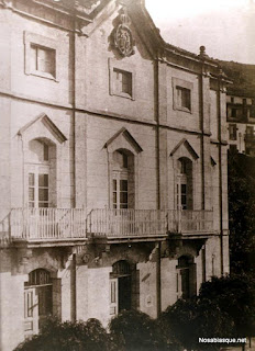 Fachada del Ayuntamiento de Candelario Salamanca hacia 1900