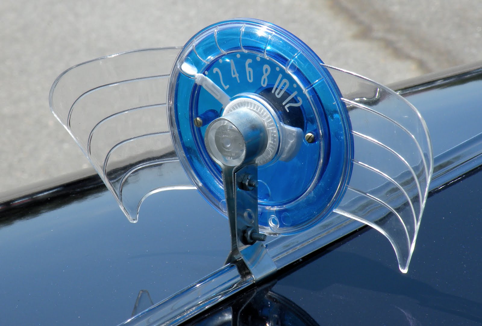 Just A Car Guy vintage bug deflectors